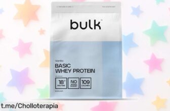 Proteína de suero Bulk Basic en polvo 2,5 kg con hasta 18 g de proteína por ración a precio loco, ¡impulsa tus músculos y date un capricho que no podrás dejar pasar!