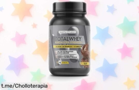 Proteína whey con colágeno y magnesio de 1 kg: ¡chollazo para ganar músculo, cuidar tus articulaciones y rendir como nunca! Aprovecha este precio loco y saca tu máximo potencial hoy mismo.