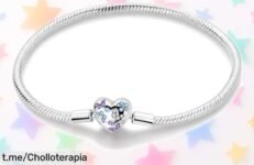 Pulsera de plata 925 compatible con Pandora: Elegancia al mejor precio que te hará brillar en cualquier ocasión, ¡no dejes pasar esta oportunidad única!