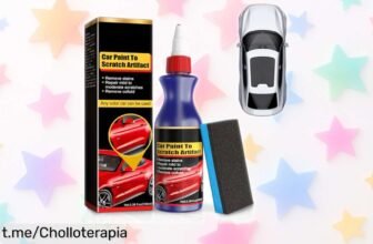 Quita arañazos para coche con esponja incluida, deja el brillo que siempre soñaste y ¡aprovéchalo ahora! No dejes pasar este chollo fácil para tu carrocería brillante.