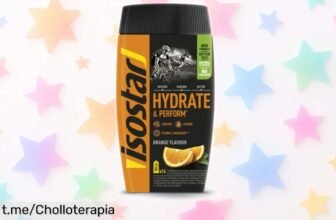 Recarga tu energía al instante con Isostar Hydrate & Perform, el paquetón de 14 raciones a precio loco que mantendrá tus músculos en forma y te hará sentir imparable.