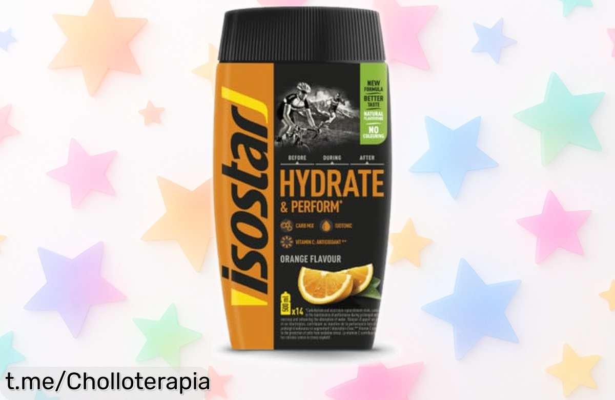 Recarga tu energía al instante con Isostar Hydrate & Perform, el paquetón de 14 raciones a precio loco que mantendrá tus músculos en forma y te hará sentir imparable.