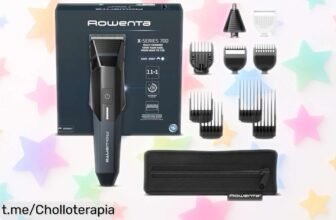 Recortadora 11 en 1 Rowenta XSERIES 700 al mejor precio: ¡preparada para que luzcas genial y siempre impecable! No dejes escapar este chollazo, está volando.