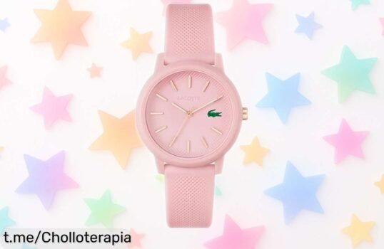 Reloj analógico Lacoste para hombre o mujer con diseño moderno y resistencia al agua, ¡super chollo que no puedes dejar escapar!