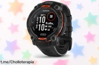 Reloj inteligente Garmin Instinct 3 Solar, un ofertón de monitor de salud y GPS con batería solar que no podrás dejar escapar; aprovecha esta oportunidad única ahora.