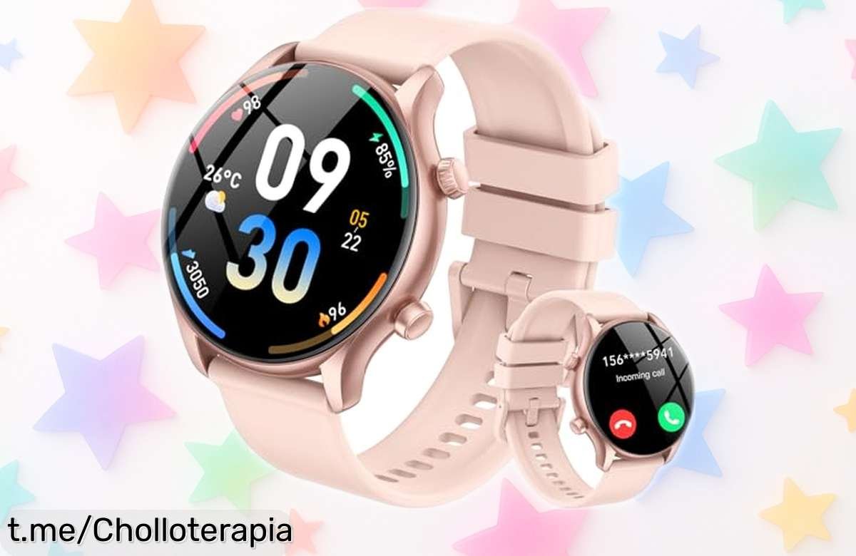 Reloj inteligente para mujer con pantalla grande de 1.39” y funciones increíbles, ¡aprovéchalo ya antes de que suba el precio regalado!