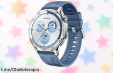 Reloj inteligente para running y ciclismo Huawei Watch GT 5, precio de ganga que no podrás creer: ¡dos semanas de batería y listo para cualquier aventura!