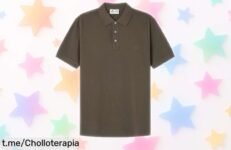 Renueva tu armario con este chollazo de polo caqui de algodón Springfield que combina con todo y te hará lucir genial en un abrir y cerrar de ojos.