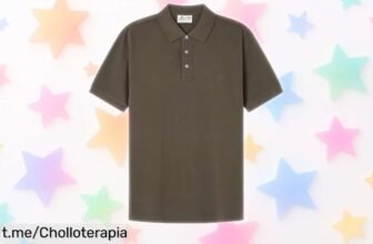 Renueva tu armario con este chollazo de polo caqui de algodón Springfield que combina con todo y te hará lucir genial en un abrir y cerrar de ojos.