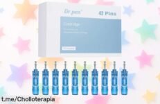 Renueva tu piel en casa con los cartuchos de agujas Dr.pen Ultima A8S/M8S/A11, pack de 10 unidades a un precio regalado que no puedes dejar pasar.