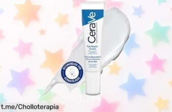 Revitaliza tu mirada con la crema para el contorno de ojos CeraVe que reduce bolsas y ojeras al instante, ¡aprobéchatelo a un precio loco y siente la frescura ya!
