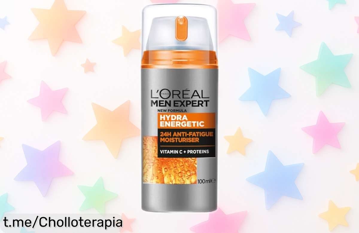 Revitaliza tu rostro con la cremita L’Oréal Men Expert Hydra Energetic y quita de un plumazo el cansancio, ¡y a precio de escándalo! ¿Te lo vas a perder?