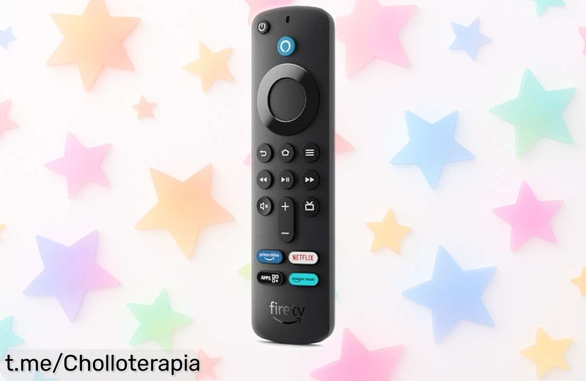 Revoluciona tu tele con el mando por voz de Amazon Fire TV, un chollo al instante que transforma tus momentos en pura diversión a un precio loco ¡No te lo pierdas!