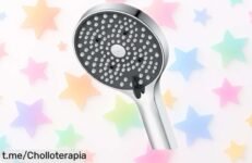 Revolucionario cabezal de ducha YEAUPE con 6 modos y ahorro de agua; disfruta del mejor baño hoy mismo sin arruinarte, ¡esta oferta no se repetirá!