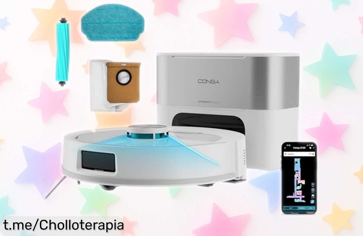 Robot aspirador Cecotec Conga Y80 Pearl: limpiador estrella con navegación láser y autonomía de 240 mins, ¡un ofertón que te ayudará a decir adiós al polvo sin esfuerzo!
