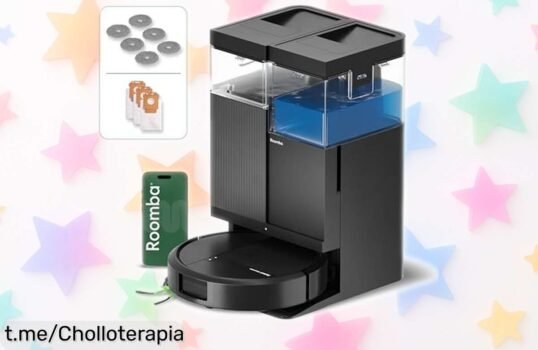 Robot aspirador iRobot Roomba Plus 516 que limpia y lava solo, lo último en tecnología para despreocuparte ¡No dejes pasar este precio loco y hazte con el tuyo ya!