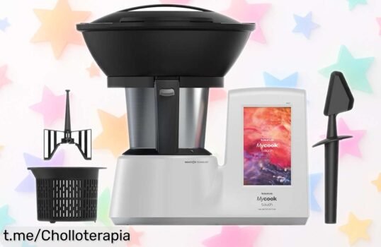 Robot de cocina Mycook Touch Unlimited Edition a precio de escándalo: simplifica tu vida y disfruta cocinando sin complicaciones. ¡No te lo pierdas, date prisa!
