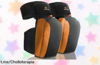 Rodilleras de trabajo HELI MIAO que se quedan fijas y evitan resbalones en suelos helados, no dejes escapar este chollo para cuidar tus rodillas mientras curras duro.