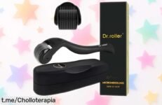 Rodillo de microagujas Dr.roller para barba y pelo: ¡activa tus folículos y dale vida a tu vello con este descuentazo que no puedes dejar pasar!