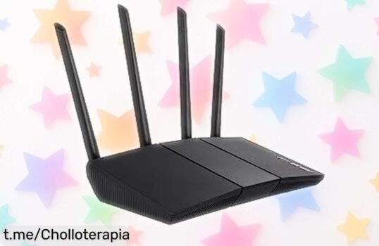 Router ASUS RTAX57, el WiFi súper rápido y seguro que aguanta mil cacharros conectados está a un precio regalado ¡No dejes pasar esta oferta increíble para tu hogar!