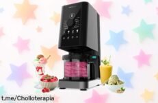 Sácale el máximo partido al verano con la increíble máquina de helados Gelatec 1800 de Cecotec, a un precio loco que te hará disfrutar más cada momento.