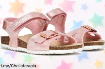 Sandalias Geox J Adriel Girl C: ligereza y estilo para que las niñas corran felices, ¡ahora a un precio increíblemente bajo que no puedes dejar pasar!