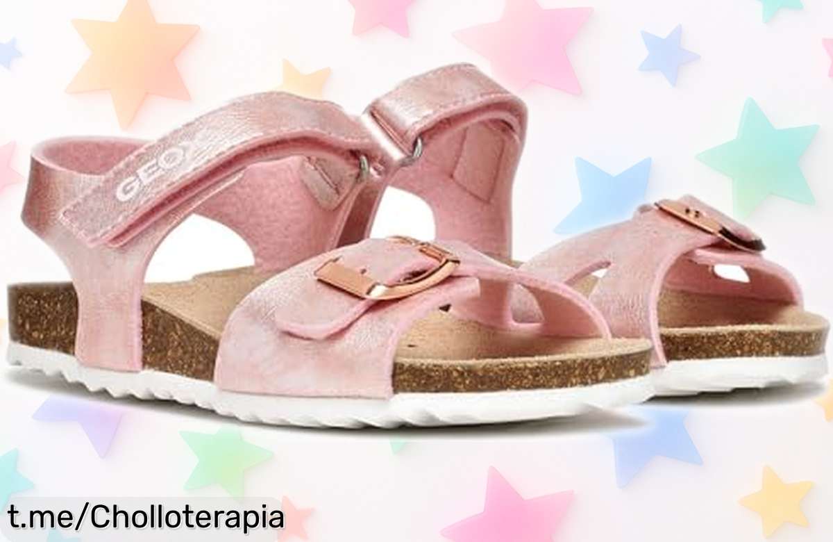 Sandalias Geox J Adriel Girl C: ligereza y estilo para que las niñas corran felices, ¡ahora a un precio increíblemente bajo que no puedes dejar pasar!