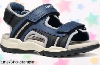 Sandalias Geox para peques: el ofertón que no puedes dejar pasar, con cierre seguro y suela antideslizante para aventuras sin límites. ¡Haz feliz a tu pequeño ahora mismo!