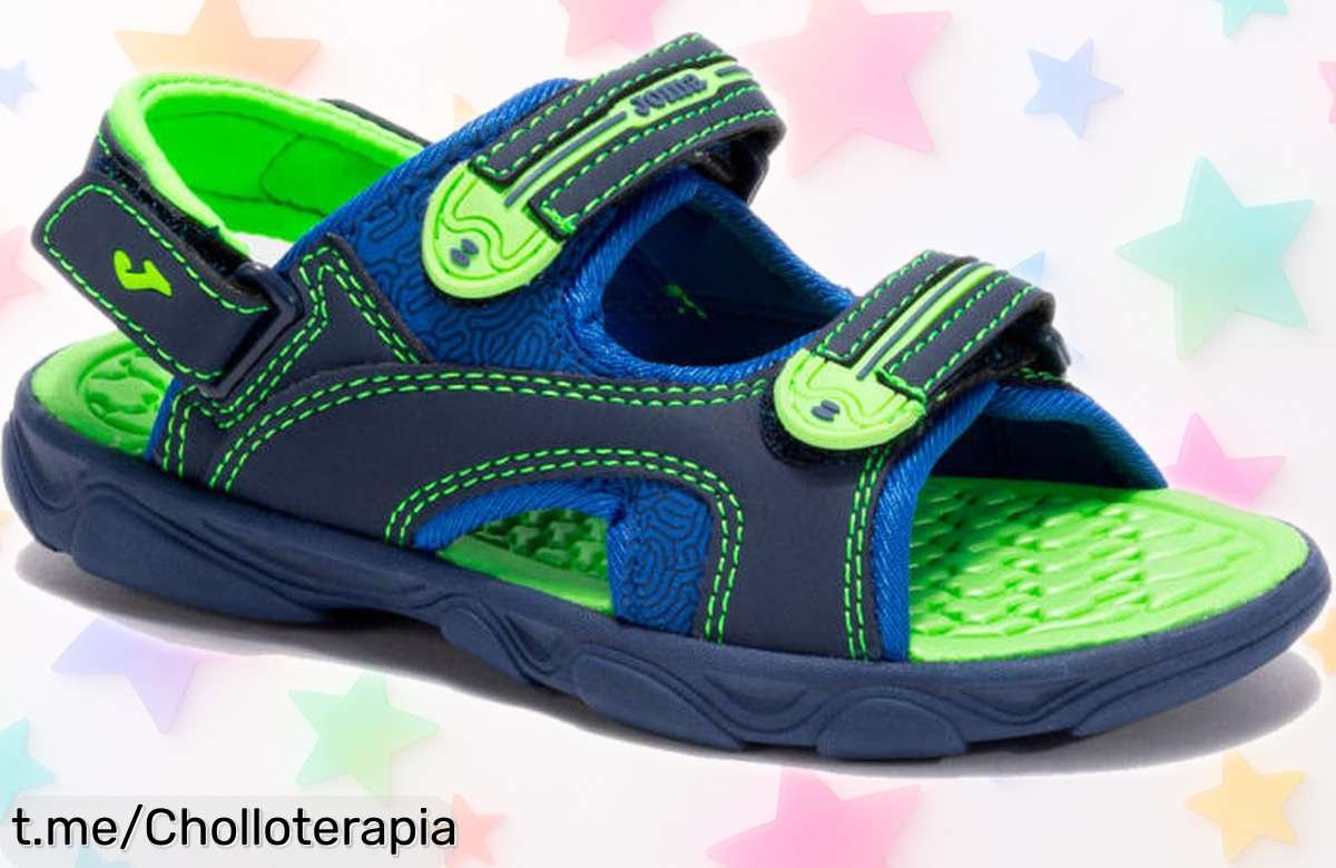 Sandalias Joma Ocean JR 2504 para peques, fresquitas y con estilo a un precio regalado que tus niños van a adorar. ¡No te quedes sin ellas!