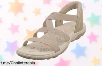 Sandalias Skechers Reggae Slim para mujer: oportunidad increíble con suela flexible que se adapta a ti, ¡reserva las tuyas y pisa fuerte esta temporada!