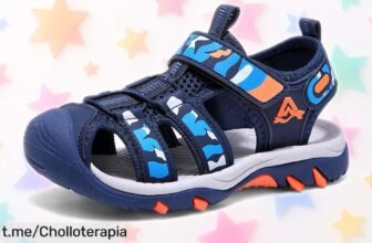 Sandalias antideslizantes para peques: ¡juega sin preocupaciones con un ofertón que está tirado de precio! Aprovecha y da alegría a sus pies ahora.