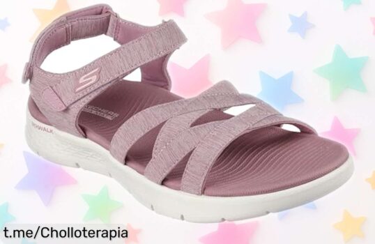 Sandalias deslizantes Skechers GO WALK FLEX SUBLIME a precio loco, aguantan todo y se adaptan como un guante. ¡No dejes pasar este ofertón que hará sonreír a tus pies!