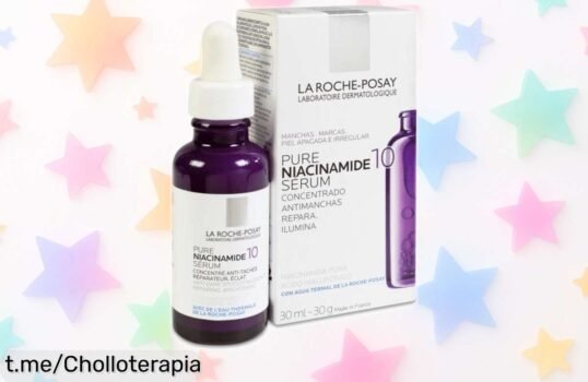 Sérum La Roche-Posay Pure Niacinamide 10 para una piel perfecta: ¡reducimos el precio a locura! Di adiós a manchas y granitos mientras cuidas tu piel.