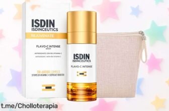 Sérum antimanchas Isdinceutics Flavo-C Intense con neceser de regalo, ¡prepárate para lucir una piel radiante a un precio de escándalo que no puedes dejar pasar!