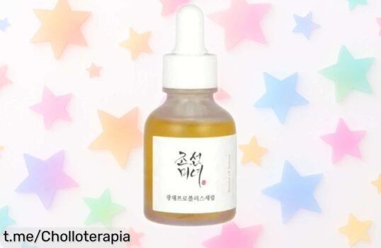 Serum facial hidratante Beauty of Joseon Glow con propóleo y niacinamida, ¡un ofertón para piel radiante que no puedes dejar escapar! Siente la luminosidad ahora mismo.