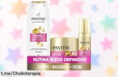 Set Pantene ProV para rizos que transformará tu pelo con un precio loco, ¡no dejes pasar esta oportunidad y presume de unos rizos fuertes y definidos ahora mismo!