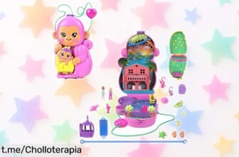Set Polly Pocket Adventures en Río: Un super chollo con dos muñequitas y un teleférico para que vivas aventuras selváticas, ¡no dejes escapar este ofertón!