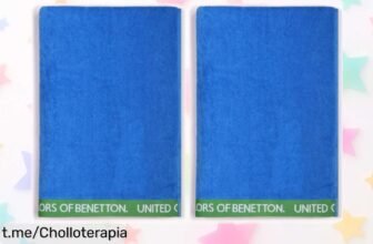 Set de 2 toallas de playa CASA BENETTON a precio regalado, suaves y absorbentes para disfrutar del sol sin preocupaciones. ¡Hazte con las tuyas antes de que volen!
