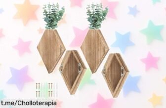 Set de 4 jarrones colgantes AYDDS para plantas que transforman tu pared en un rincón con estilo: un chollo que no puedes dejar escapar y llena tu hogar de buena vibra.