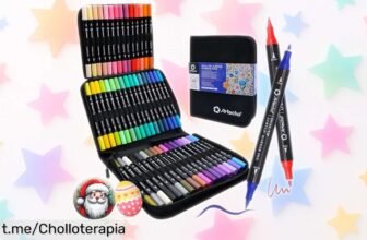 Set de 48 marcadores acrílicos Artecho para que tus ideas brillen en cada superficie; apúntate a este chollo y despierta al artista que llevas dentro ya.