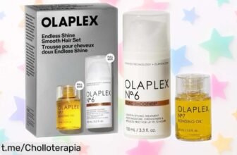 Set para dejar el pelo suave y brillante Olaplex The Endless Shine a un precio de regalo que no vas a poder creer, ¡dale ese capricho a tu melena ya!