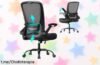 Silla de oficina giratoria SONGMICS con respaldo ergonómico y ruedas bloqueables, una oferta increíble para crear tu rincón de trabajo ideal ¡Hazla tuya ya!