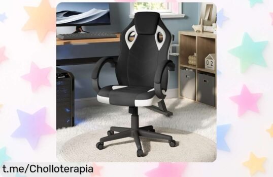 Silla gaming WOLTU con reposacabezas y tela transpirable, un ofertón que cuida tu comodidad mientras juegas o trabajas. ¡Mejora tu setup a precio loco antes de que se agote!