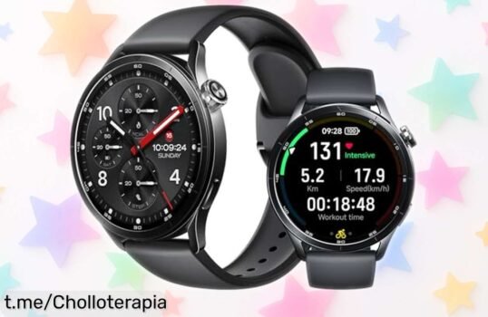 Smartwatch Xiaomi Watch S5 46 mm: pantallón AMOLED y batería de 21 días, ¡un pepinazo tecnológico que no querrás perderte a este precio loco!