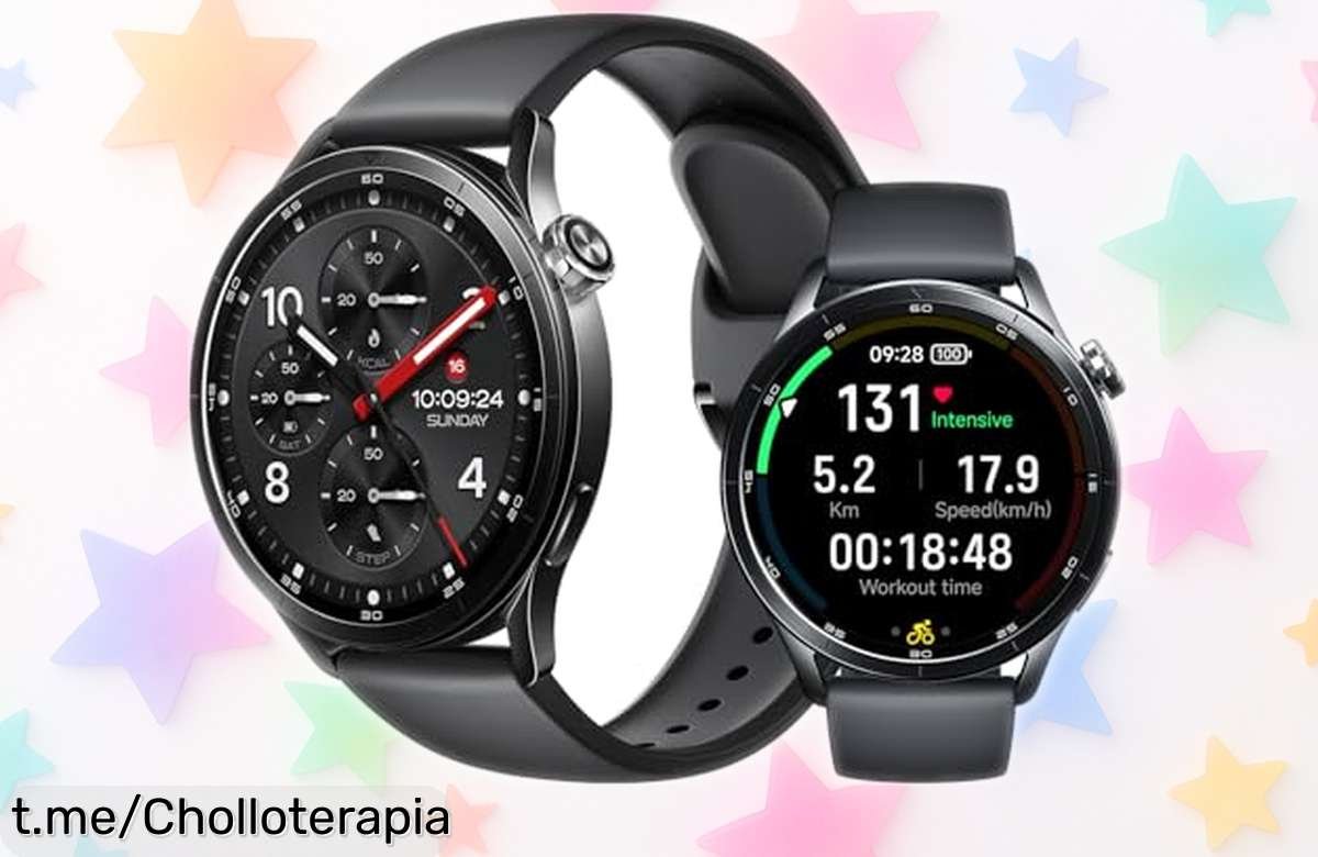 Smartwatch Xiaomi Watch S5 46 mm: pantallón AMOLED y batería de 21 días, ¡un pepinazo tecnológico que no querrás perderte a este precio loco!