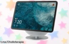 Soporte ajustable para Echo Show 8 y 11 de Amazon a un precio regalado, gira fácil para verlo desde cualquier ángulo, no te lo pierdas y dale el apoyo que tu dispositivo merece.