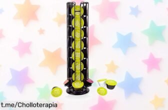 Soporte giratorio para 32 cápsulas Dolce Gusto de XIAPIA, todo tu café ordenado y a mano ¡oferta épica con un precio sorprendente que no puedes dejar escapar!