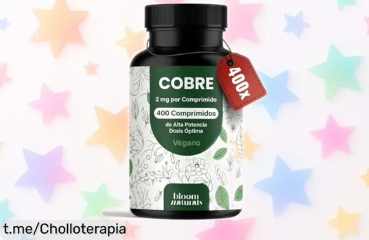 Sorprendente cobre vegano en comprimidos de calidad alemana: ¡400 unidades a un precio espectacular que cuida tu salud no puede esperar!