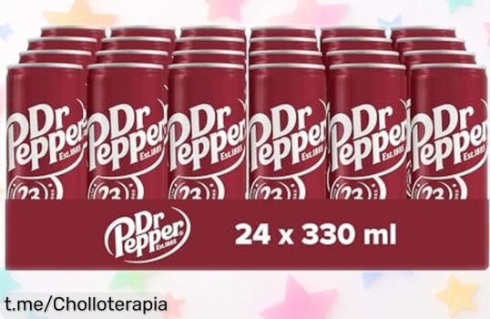Sorprendente refresco Dr Pepper en pack de 24 latas, sabor único a solo un golpe de suerte; ¡aprovéchalo antes de que desaparezca y celebra cada sorbo con amigos!