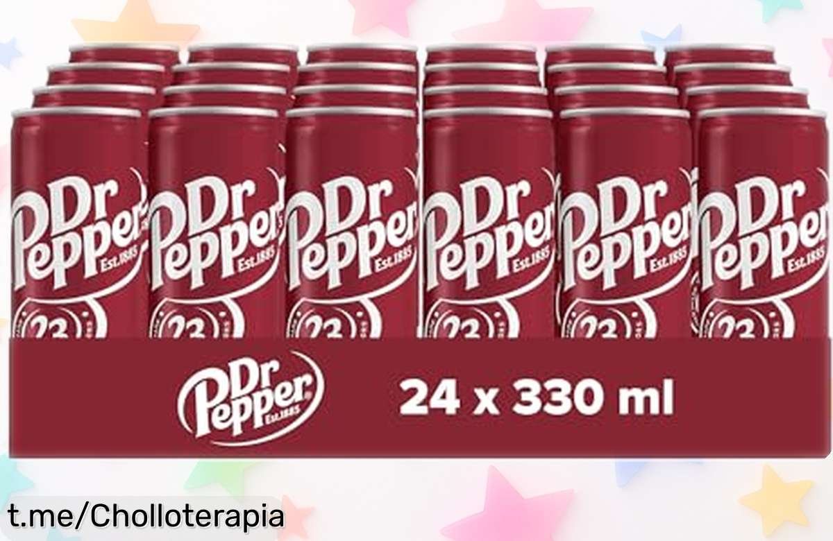Sorprendente refresco Dr Pepper en pack de 24 latas, sabor único a solo un golpe de suerte; ¡aprovéchalo antes de que desaparezca y celebra cada sorbo con amigos!